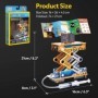 Joc Educativ STEM National Geographic puzzle 3D Lift hidraulic 49 piese